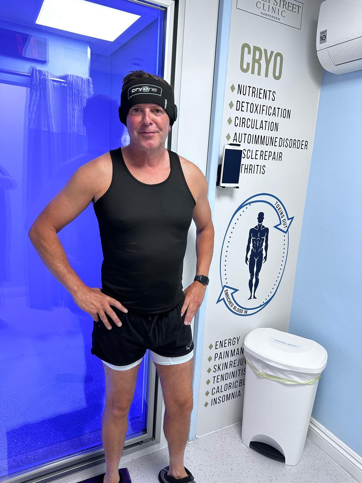Cryotherapy 10-session package at Clinic 103, Harpenden